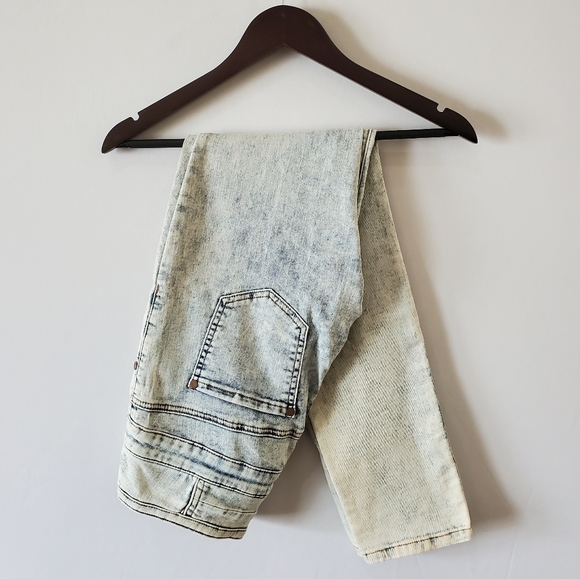 Wax Jean Denim - Acid Wash Wax Jeans size 30